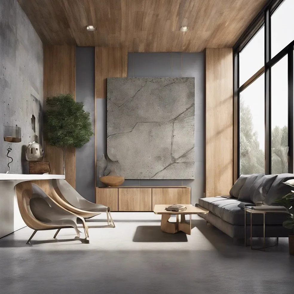 Italian Concrete Finish Plaster