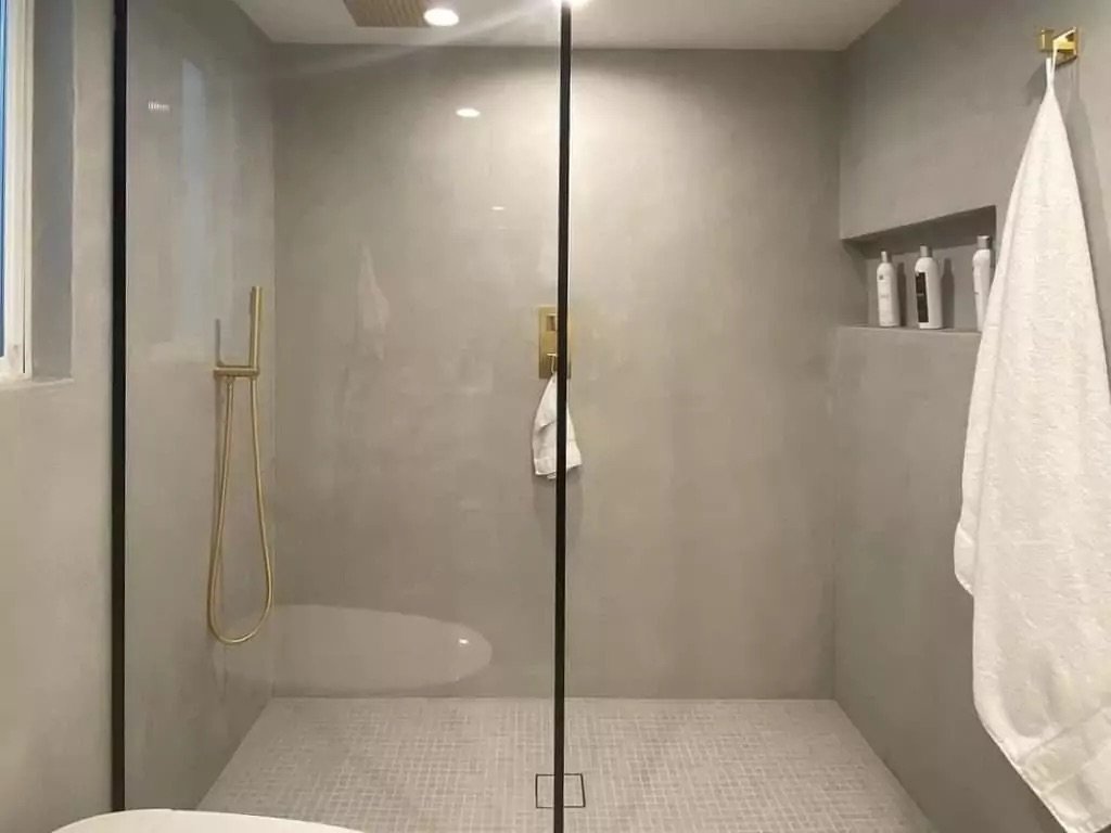 Microcement Finish Walls & Floors SHOWER